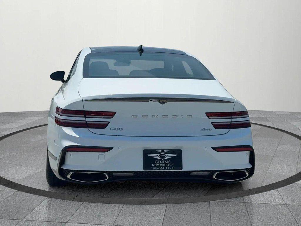 new 2025 Genesis G80 car, priced at $70,495