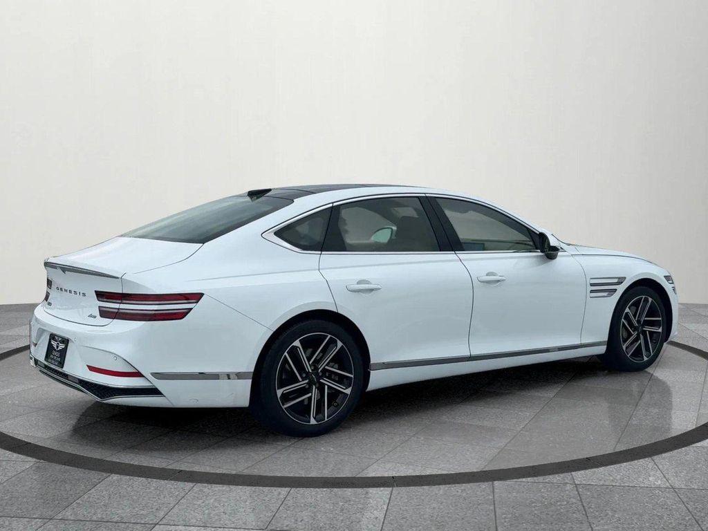 new 2025 Genesis G80 car, priced at $62,095