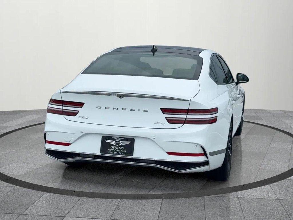 new 2025 Genesis G80 car, priced at $62,095