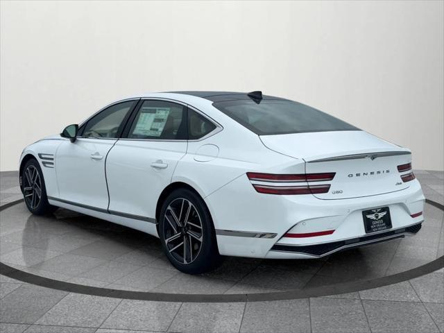 new 2025 Genesis G80 car, priced at $64,295