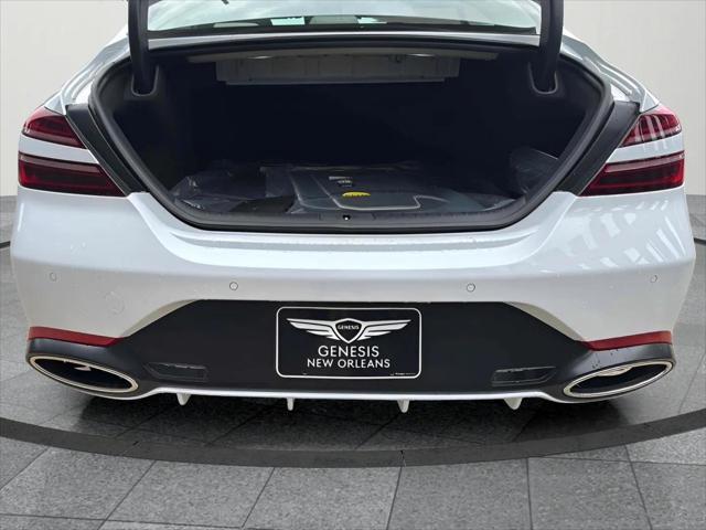 new 2025 Genesis G70 car, priced at $54,605