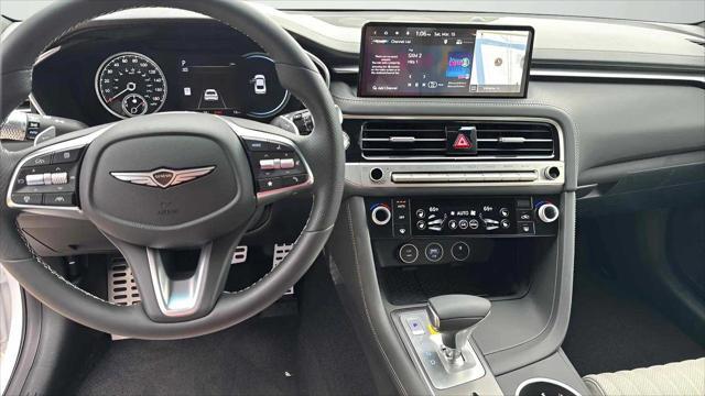 new 2025 Genesis G70 car, priced at $54,605