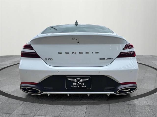 new 2025 Genesis G70 car, priced at $54,605