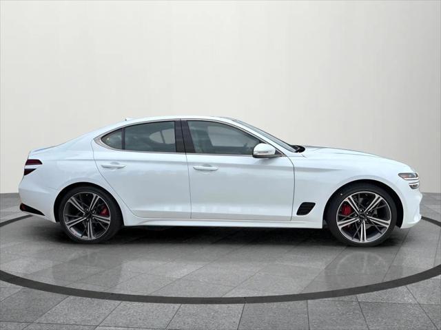 new 2025 Genesis G70 car, priced at $54,605