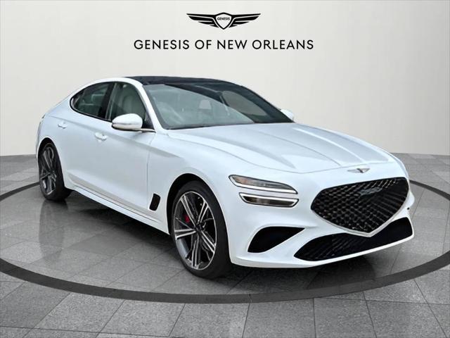 new 2025 Genesis G70 car, priced at $54,605