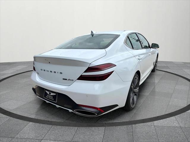 new 2025 Genesis G70 car, priced at $54,605