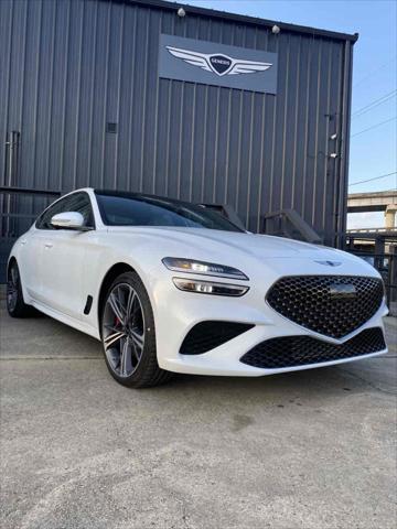 new 2025 Genesis G70 car, priced at $56,955