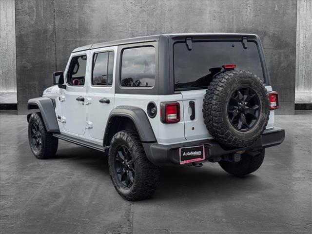 used 2021 Jeep Wrangler Unlimited car, priced at $24,957