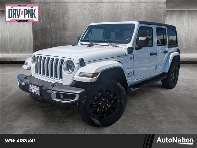 used 2021 Jeep Wrangler Unlimited 4xe car, priced at $38,455