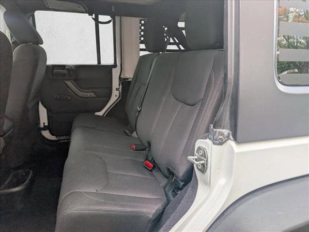 used 2017 Jeep Wrangler Unlimited car, priced at $17,455