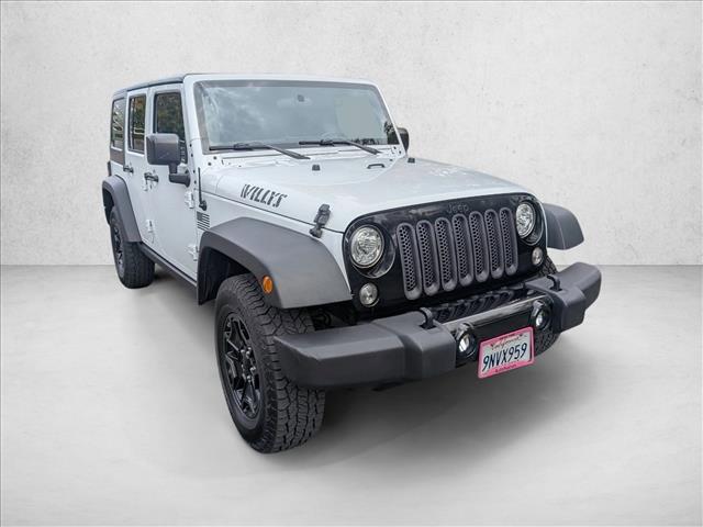 used 2017 Jeep Wrangler Unlimited car, priced at $17,455