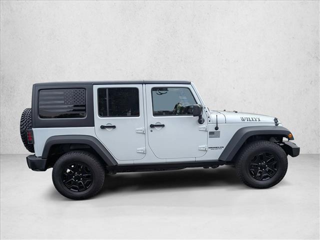 used 2017 Jeep Wrangler Unlimited car, priced at $17,455