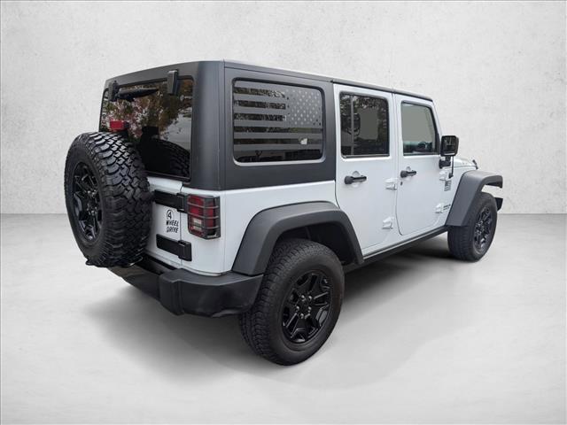 used 2017 Jeep Wrangler Unlimited car, priced at $17,455