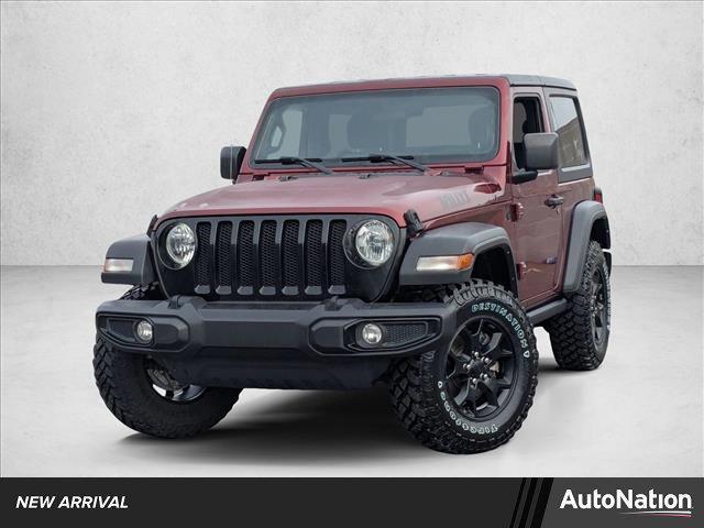used 2021 Jeep Wrangler car, priced at $26,300