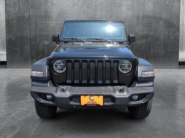 used 2020 Jeep Wrangler Unlimited car, priced at $28,687