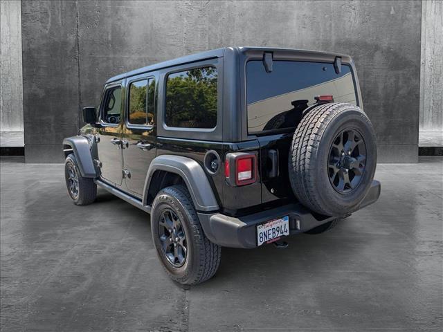 used 2020 Jeep Wrangler Unlimited car, priced at $28,687