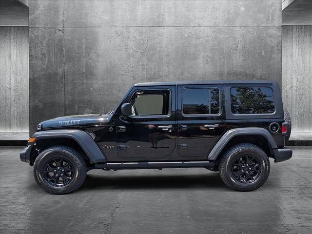 used 2020 Jeep Wrangler Unlimited car, priced at $28,687