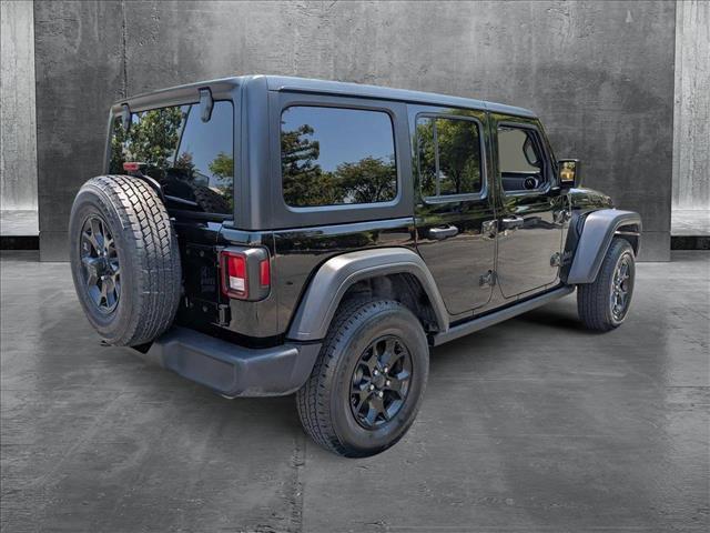 used 2020 Jeep Wrangler Unlimited car, priced at $28,687