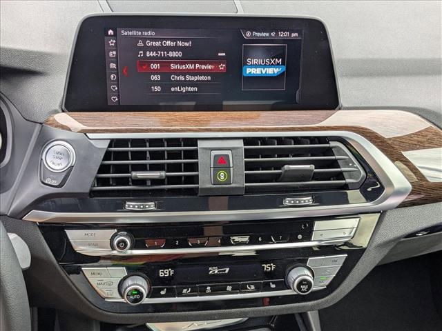 used 2021 BMW X3 car, priced at $23,955