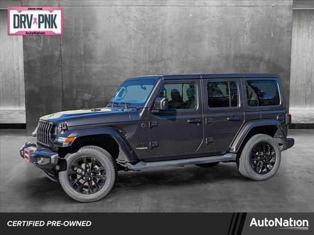 used 2021 Jeep Wrangler Unlimited car, priced at $38,471