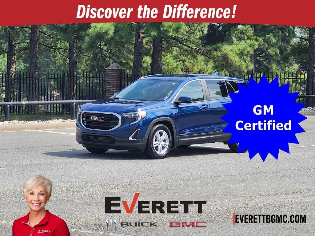 used 2021 GMC Terrain car, priced at $19,999