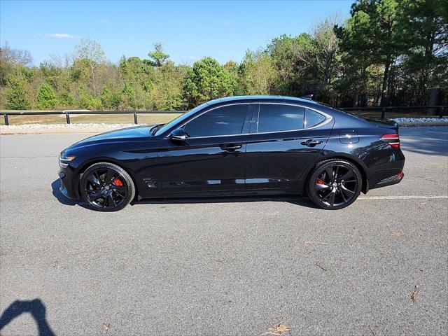 used 2023 Genesis G70 car, priced at $31,137