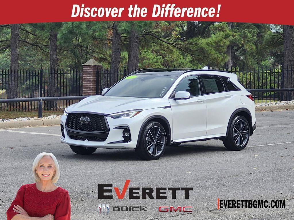 used 2025 INFINITI QX50 car, priced at $41,998