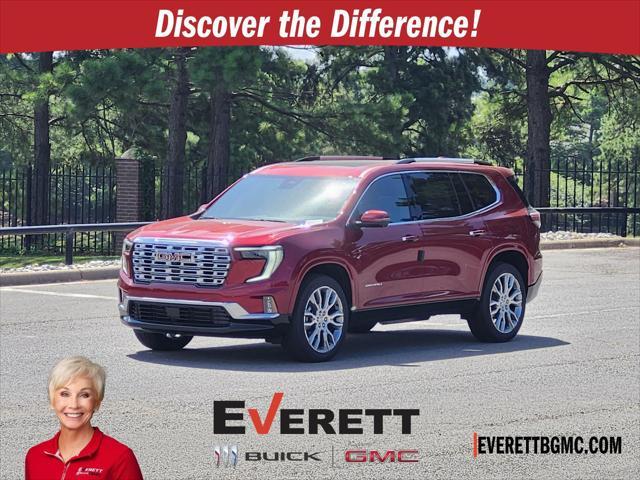 new 2025 GMC Acadia car, priced at $60,357