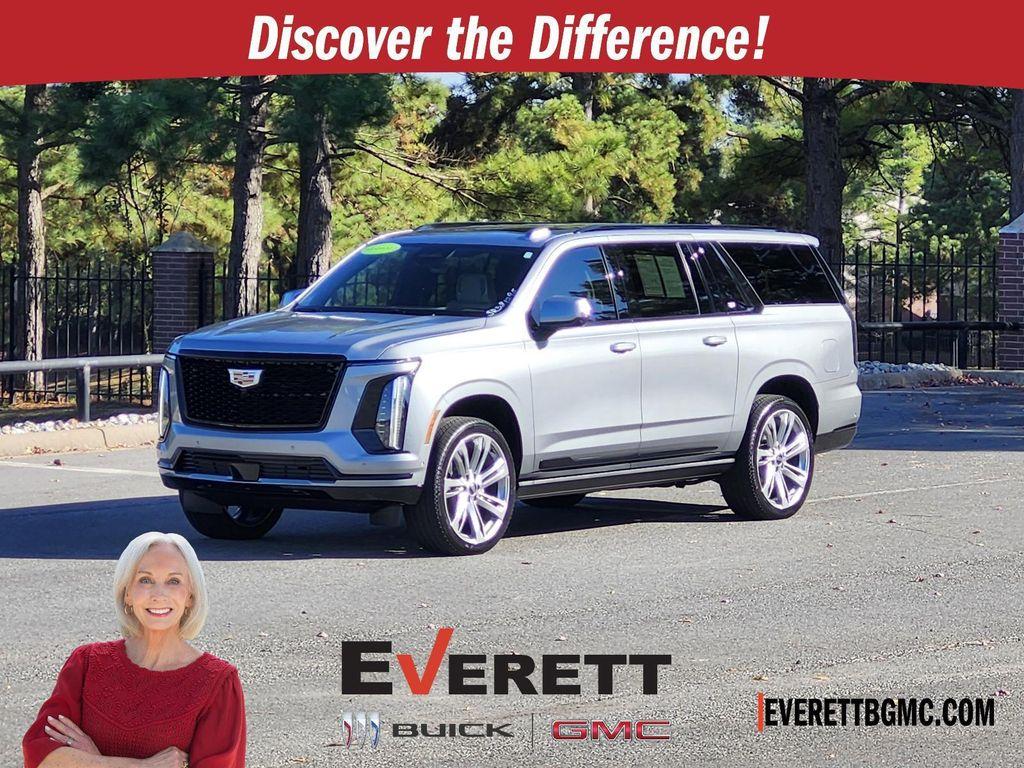 used 2025 Cadillac Escalade ESV car, priced at $107,998