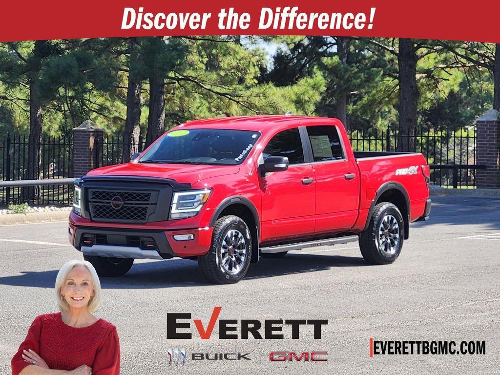 used 2023 Nissan Titan car, priced at $38,499