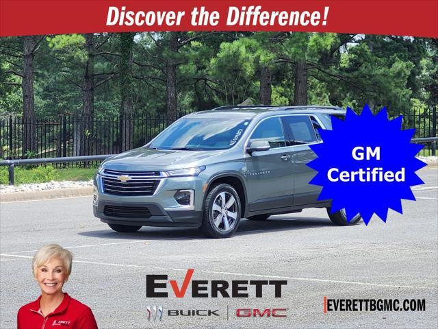 used 2022 Chevrolet Traverse car, priced at $29,149