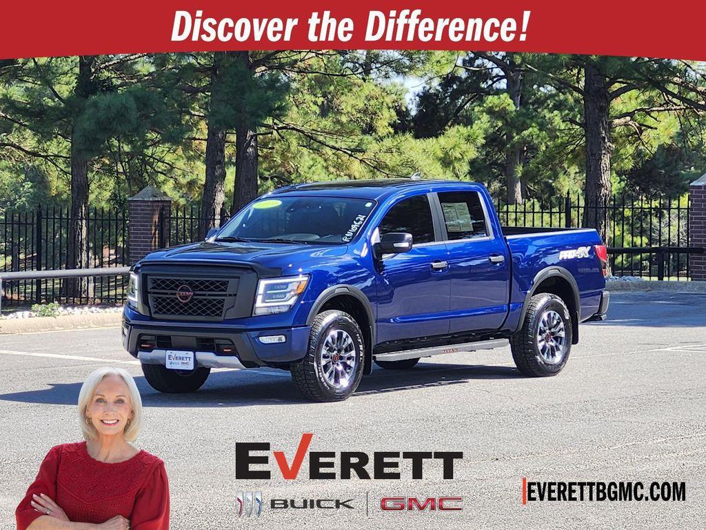 used 2024 Nissan Titan car, priced at $45,450