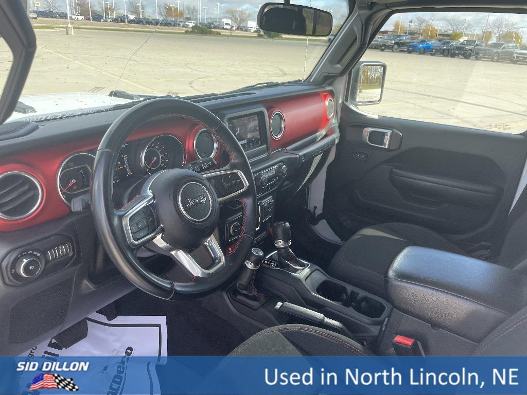 used 2021 Jeep Wrangler Unlimited car, priced at $34,592