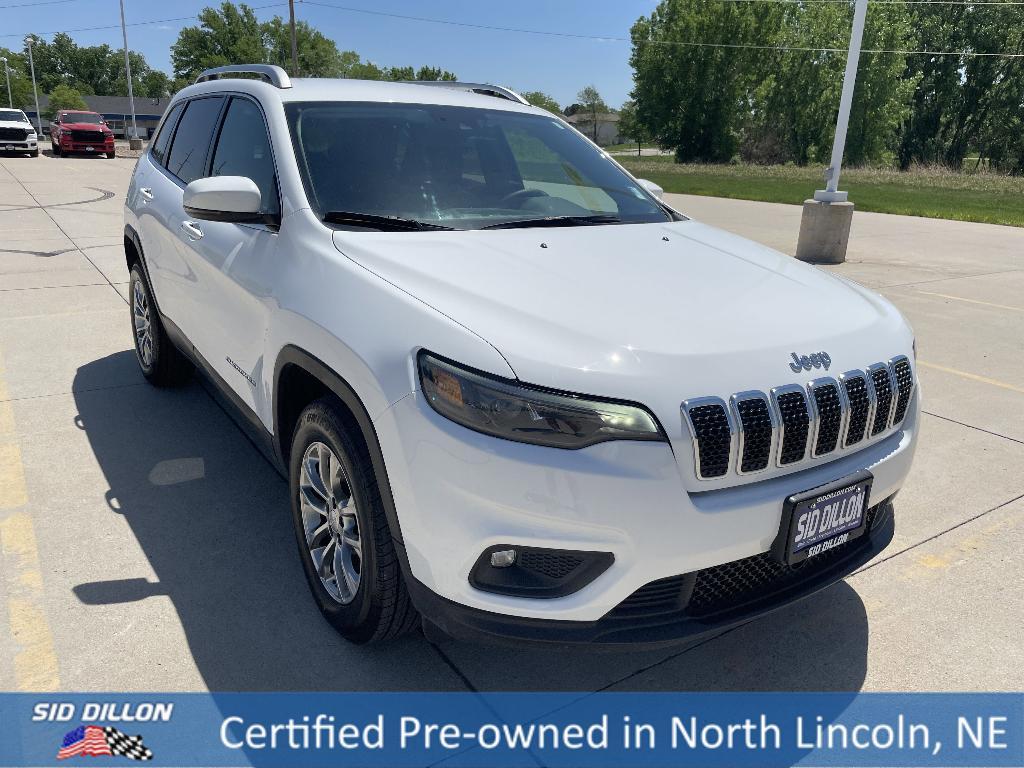 used 2021 Jeep Cherokee car, priced at $24,492