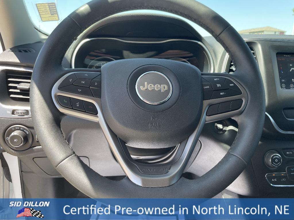 used 2021 Jeep Cherokee car, priced at $24,492