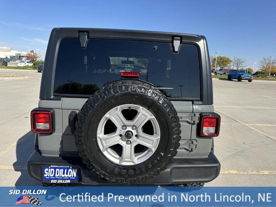 used 2021 Jeep Wrangler car, priced at $27,893