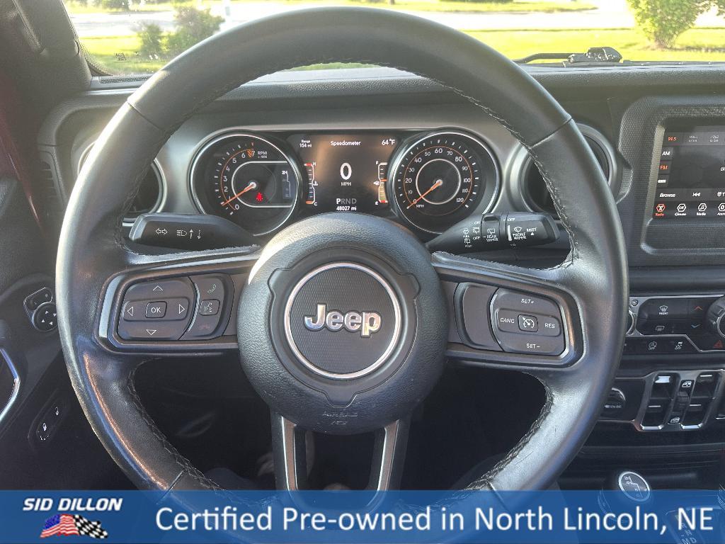 used 2021 Jeep Wrangler Unlimited car, priced at $33,991