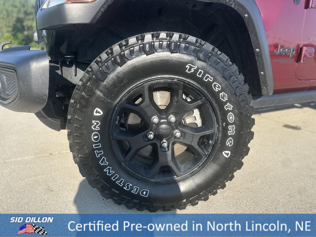 used 2021 Jeep Wrangler Unlimited car, priced at $33,991