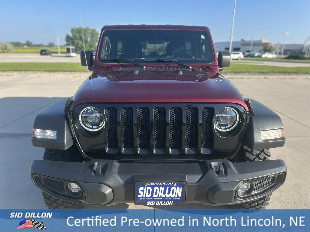 used 2021 Jeep Wrangler Unlimited car, priced at $33,991