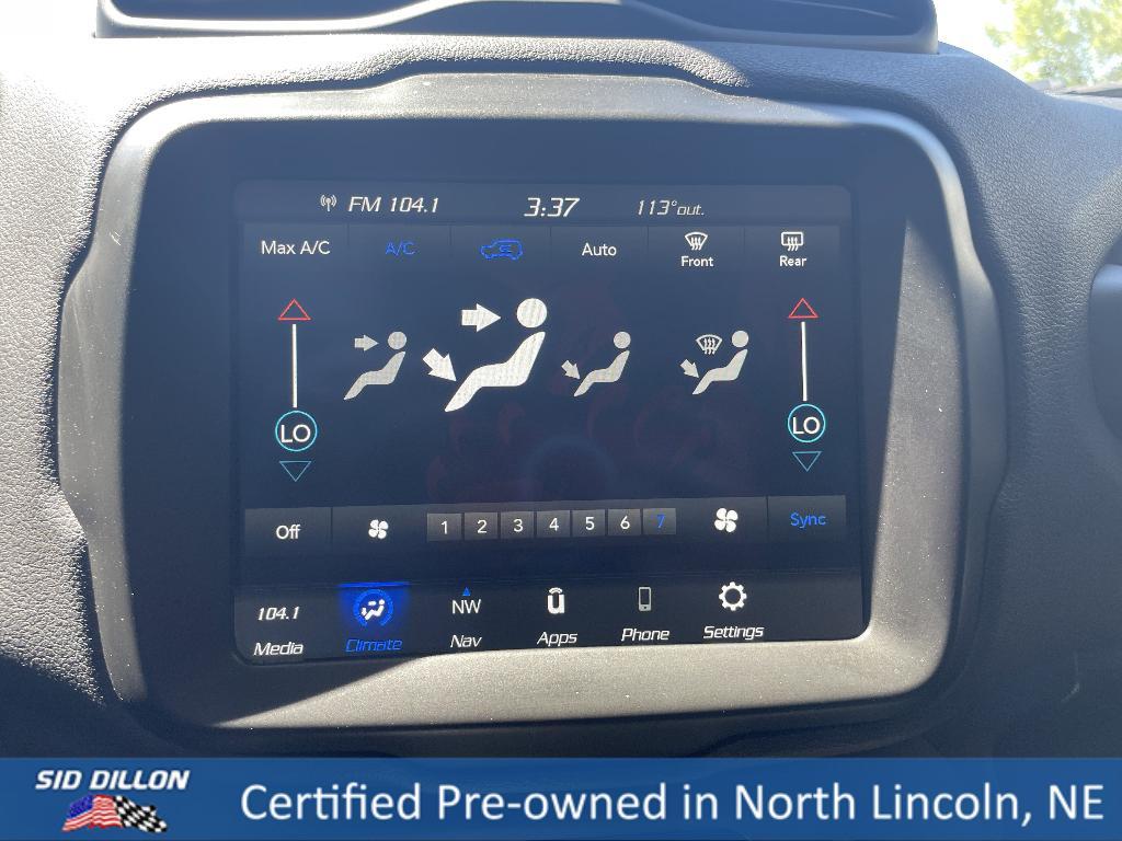 used 2023 Jeep Renegade car, priced at $24,592