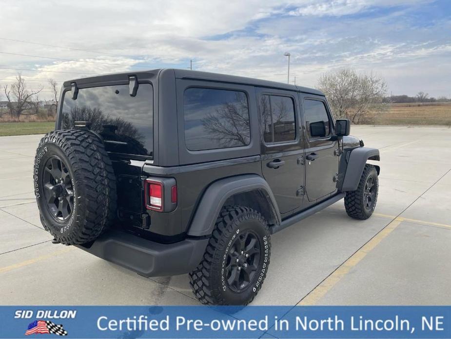 used 2021 Jeep Wrangler Unlimited car, priced at $32,994