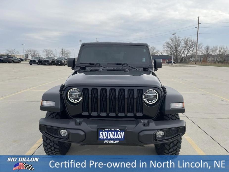 used 2021 Jeep Wrangler Unlimited car, priced at $32,994