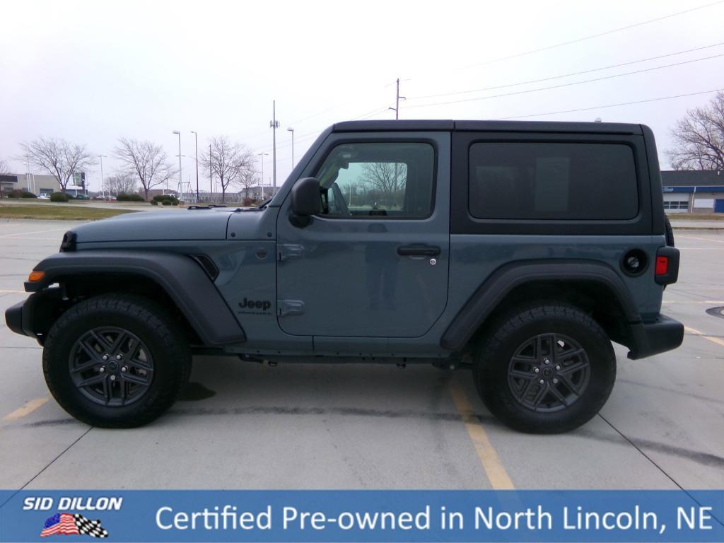 used 2024 Jeep Wrangler car, priced at $35,995