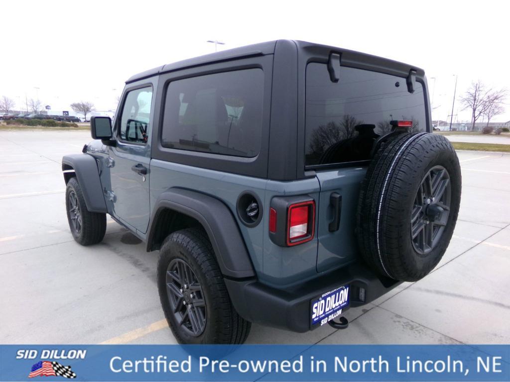 used 2024 Jeep Wrangler car, priced at $35,995