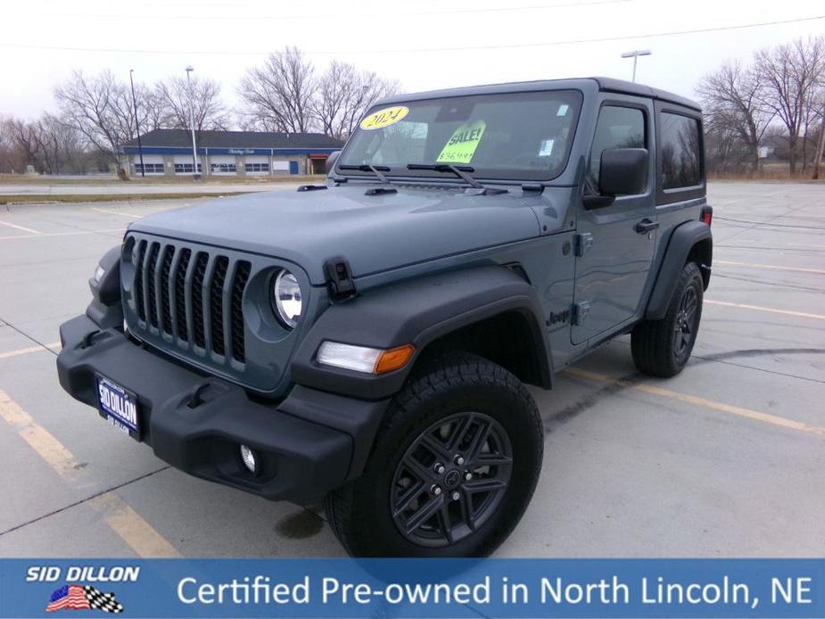 used 2024 Jeep Wrangler car, priced at $35,995