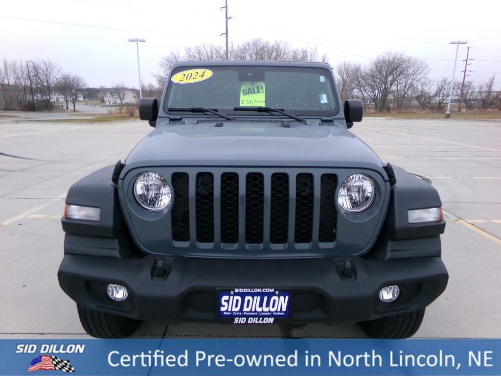 used 2024 Jeep Wrangler car, priced at $35,995