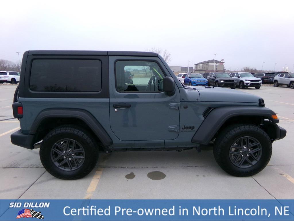 used 2024 Jeep Wrangler car, priced at $35,995