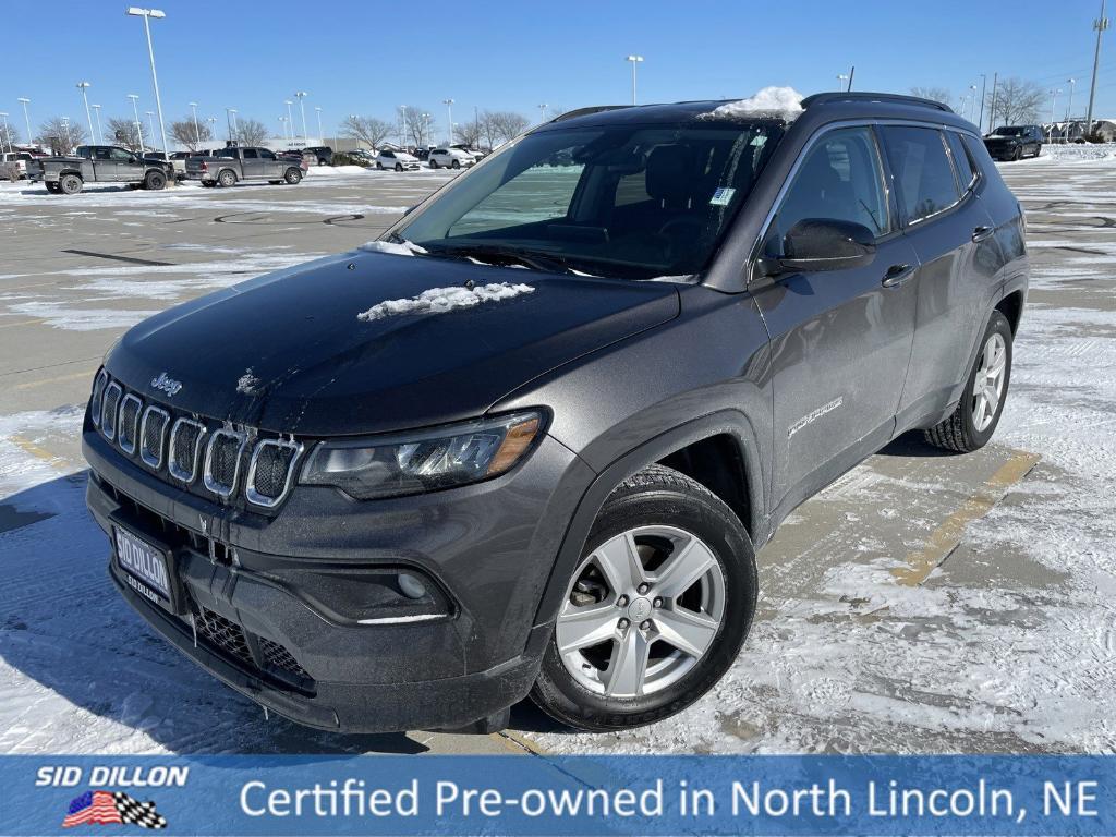 used 2022 Jeep Compass car, priced at $21,991