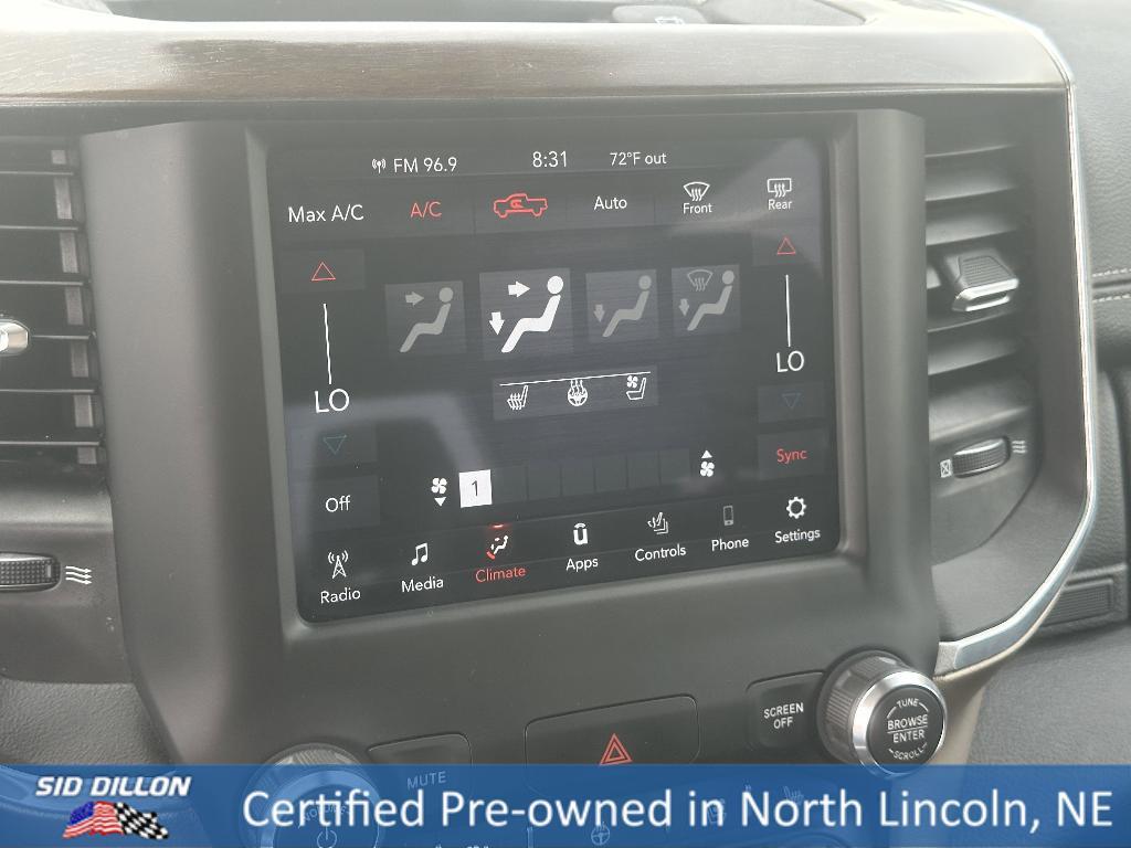 used 2021 Ram 1500 car, priced at $38,592