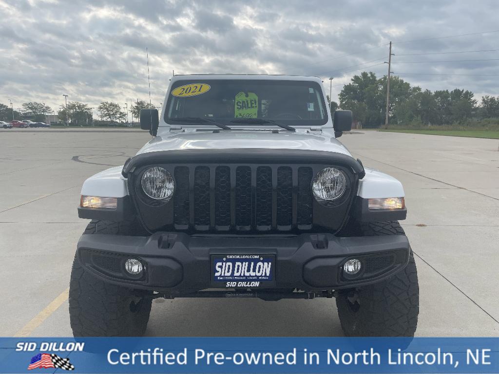used 2021 Jeep Gladiator car, priced at $33,491